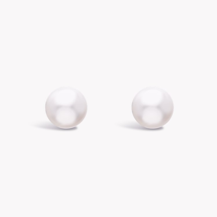 Akoya Pearl Stud Earrings 9.5mm - 10mm_1