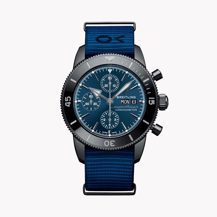 Breitling Superocean Heritage Outerknown  M133132A1C1W1 44mm, Blue Dial, Baton Numerals_1