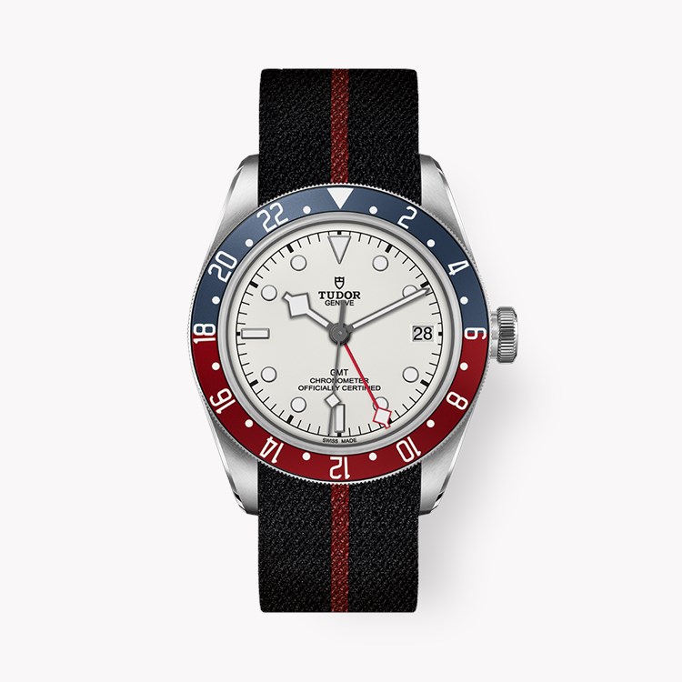 Tudor Black Bay GMT 41mm, White Dial, Baton Numerals_1