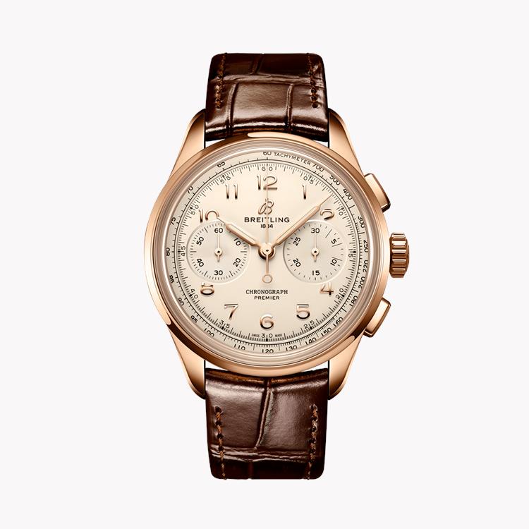 Breitling Premier B09 Chronograph 40 40mm, Silver Dial, Arabic Numerals_1