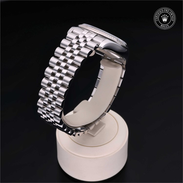 Rolex Datejust 36 2008, 36mm, Oystersteel and White Gold