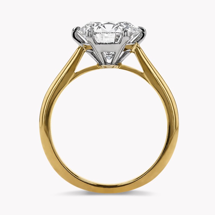 Classic Six-Claw 3.01ct Brilliant Cut Diamond Ring Brilliant cut, Claw set_3