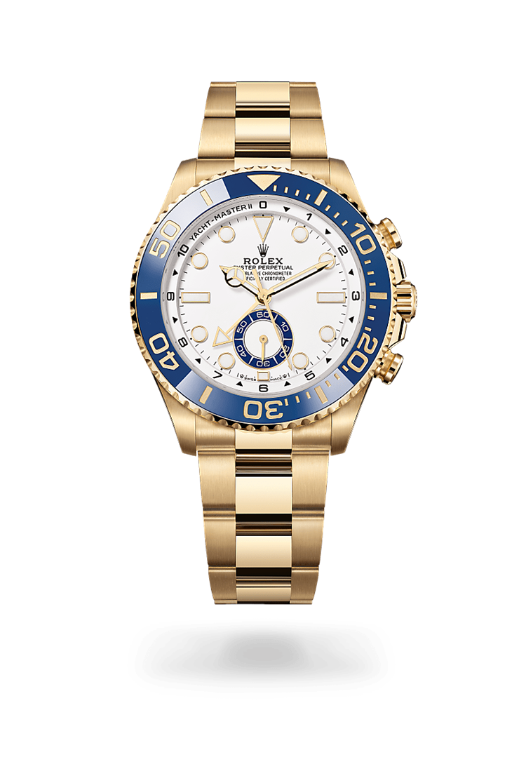 Yacht-Master II, Oyster, 44 mm, yellow gold