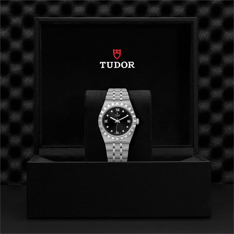 Tudor Royal 34mm. Black Dial. Diamond Numerals_3