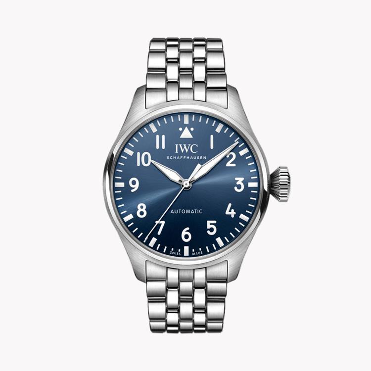 IWC Big Pilot's 43 43mm, Blue Dial, Arabic Numerals_1