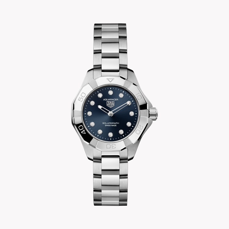Tag Heuer Aquaracer Professional 200 40mm, Black Dial, Baton Numerals_1