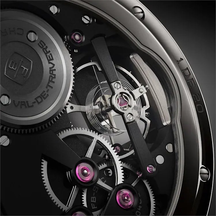 Ferdinand Berthoud Chronomètre FB 3SPC.3-1 42.3mm, Black Dial, Arabic Numerals_3