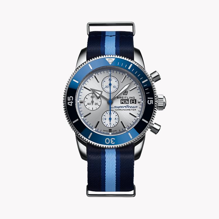 Breitling Superocean Heritage Chronograph  A133131A1G1W1 44mm, Silver Dial, Baton Numerals_1