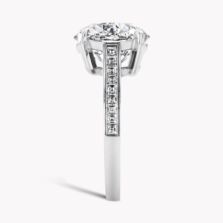 Masterpiece Deco Setting 5.26ct Diamond Ring Brilliant cut, Claw set_4