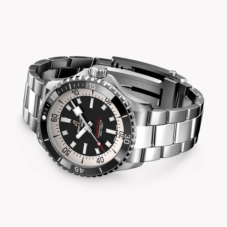 Breitling Superocean Automatic 42 42mm, Black Dial, Baton Numerals_4