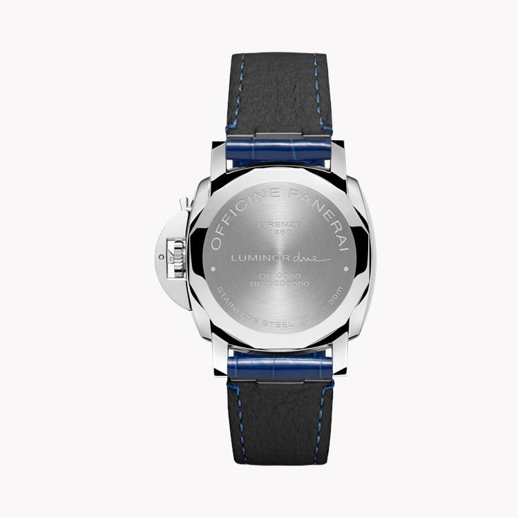 Panerai Luminor Due - 38mm 38mm, Blue Dial, Arabic/Baton Numerals_2