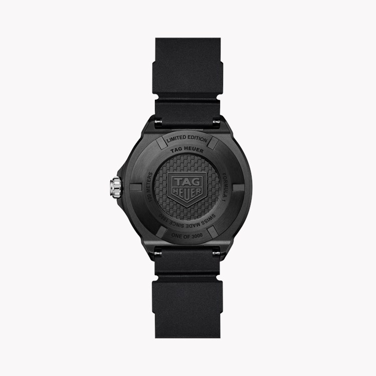 TAG Heuer Formula 1 SolarGraph 38mm, Black Dial, Dot Numerals_2