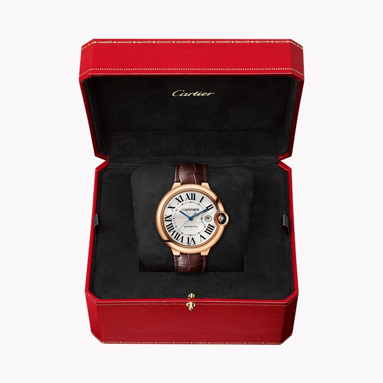 Cartier Ballon Bleu de Cartier 42mm, Silver Dial, Roman Numerals_2