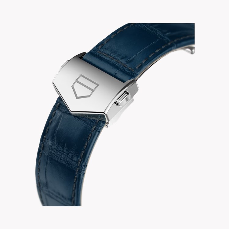 Tag Heuer Monaco Chronograph 39mm, Blue Dial, Baton Numerals_4