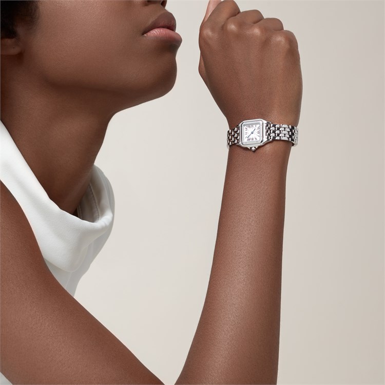 Cartier Panthère de Cartier Small, Silver Dial, Roman Numerals_4