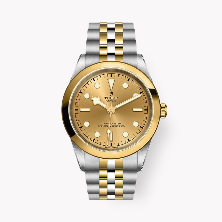 Tudor Black Bay One 41 S&G 41mm, Gold Dial, Baton Numerals_1