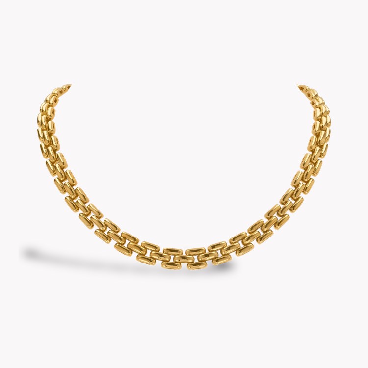 Cartier Maillon Panthere Brick Link Necklace _1