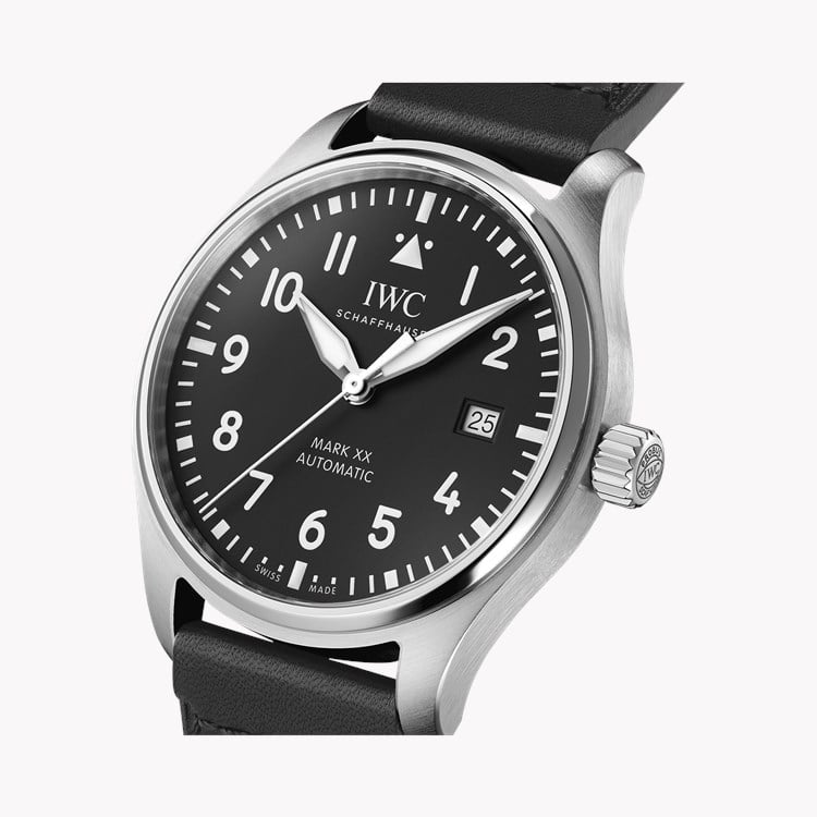 IWC Pilot's Mark XX 40mm, Black Dial, Arabic Numerals_3