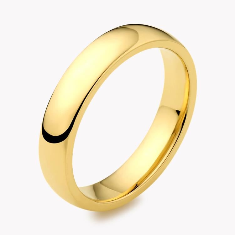 4mm Pragnell Court Wedding Ring in 18CT Yellow Gold _1