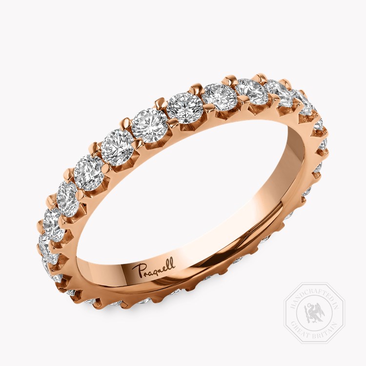 Brilliant Cut Diamond Eternity Ring Brilliant Cut, Eternity, Claw Set_1