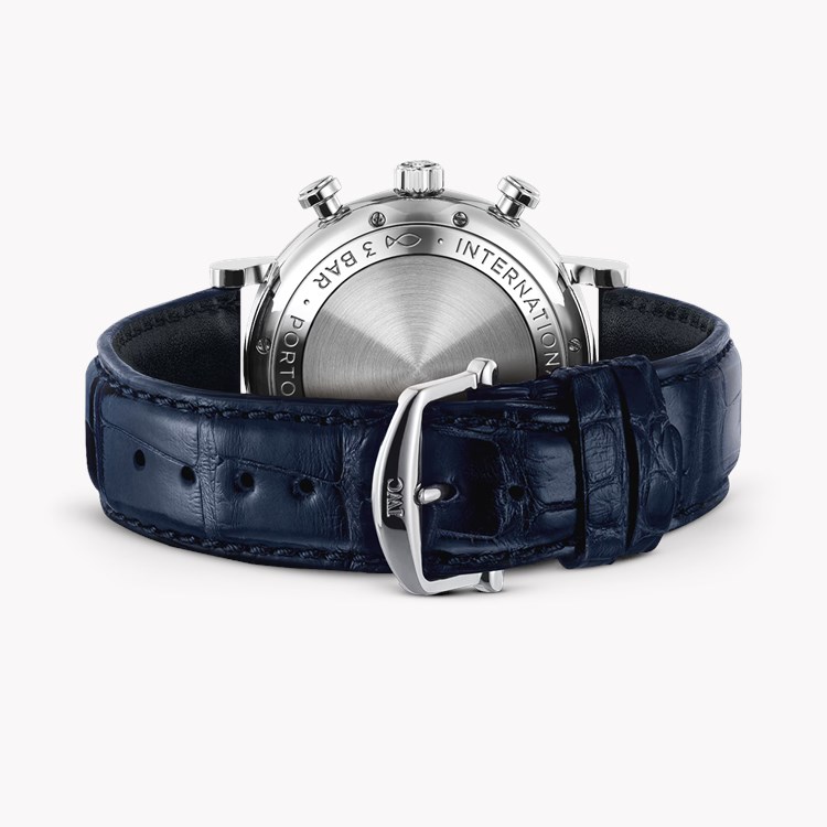 IWC Portofino Chonograph 42mm, Silver Dial, Baton Numerals_4