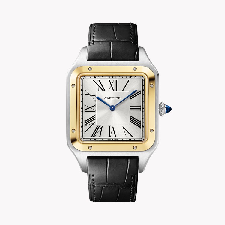 Cartier Santos-Dumont Extra-Large, Silver Dial, Roman Numerals_1