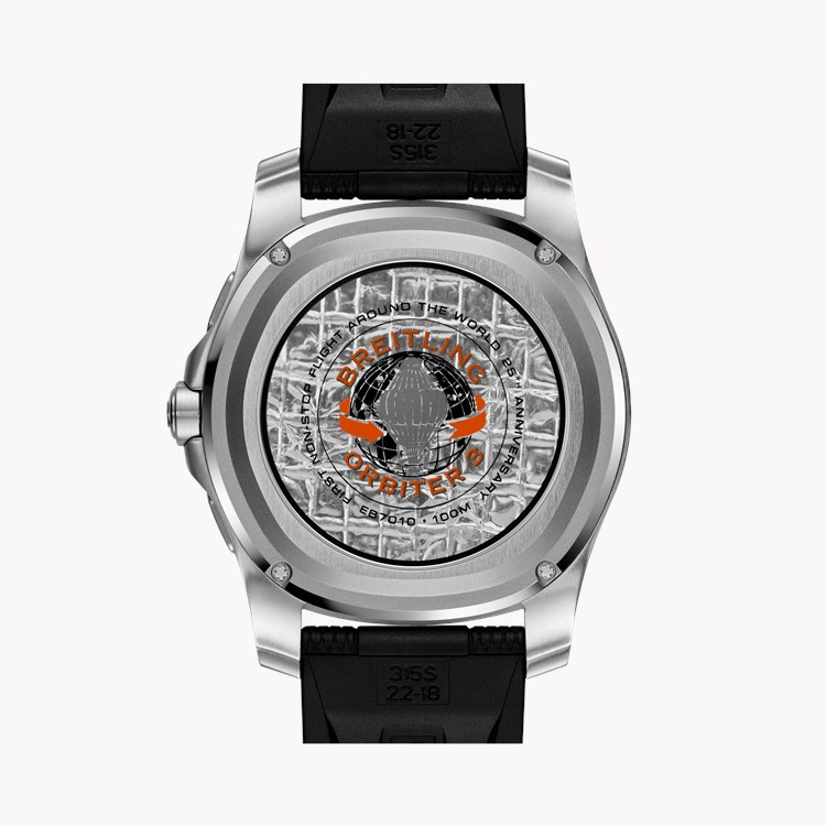 Breitling Aerospace B70 Orbiter 43mm, Orange Dial, Arabic Numerals_4