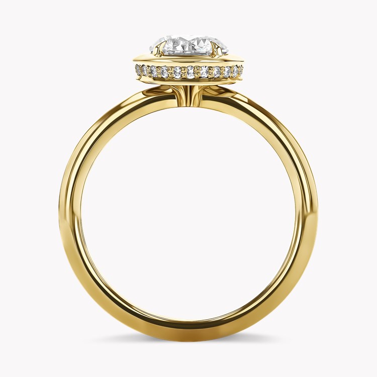 Skimming Stone 0.77ct Brilliant Cut Diamond Ring Brilliant cut, Claw set_3