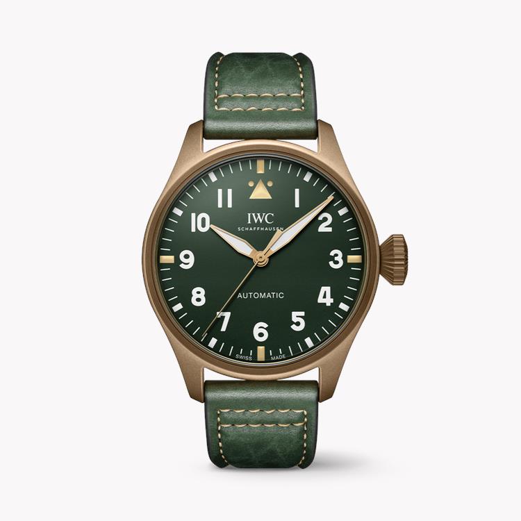 IWC Big Pilot's 43 Spitfire 43mm, Green Dial, Arabic Numerals_1