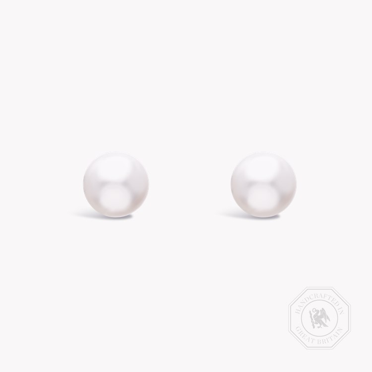 7.5 - 8.0mm Akoya Pearl Stud Earrings _1