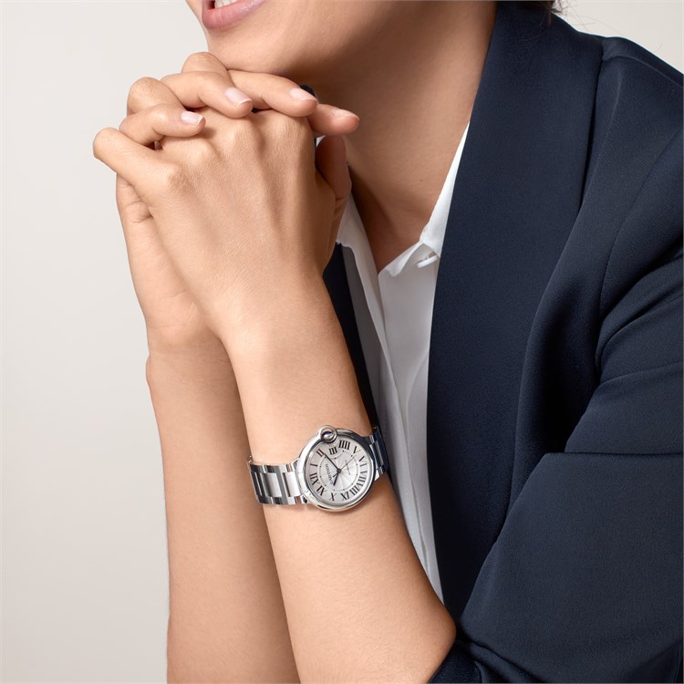 Cartier Ballon Bleu de Cartier 36mm, Silver Dial, Roman Numerals_9