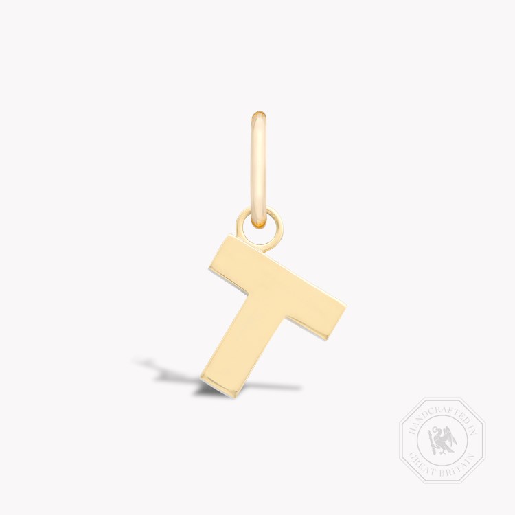 Letter T Pendant Charm _1