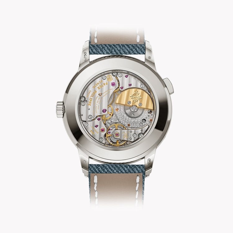 Patek Philippe Complications 40mm, Blue Dial, Baton Numerals_2