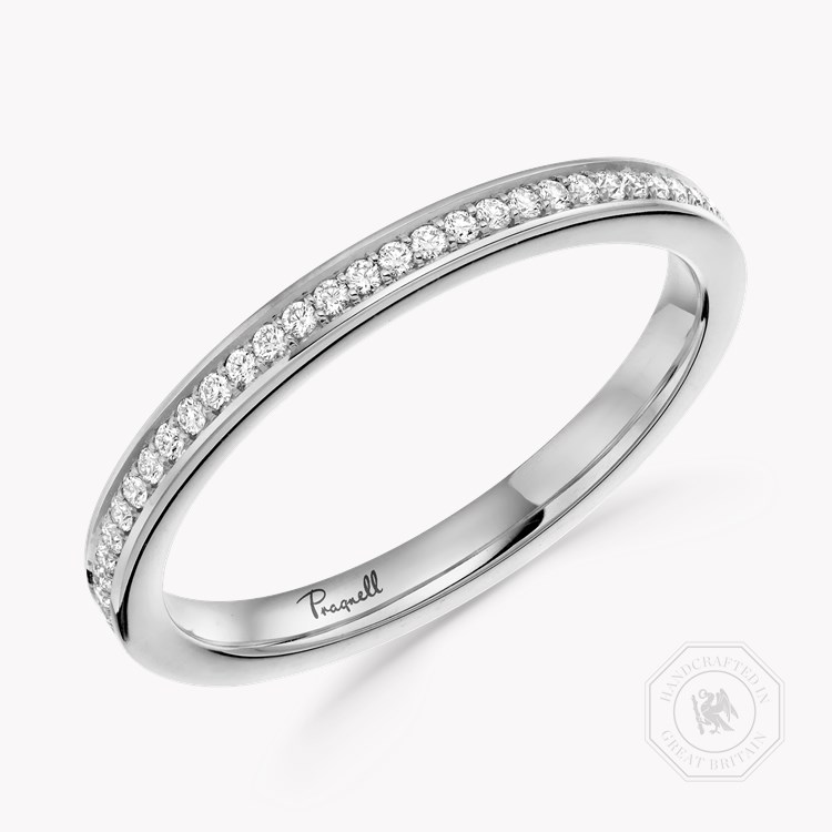 Brilliant Cut Diamond Eternity Ring Brilliant Cut, Eternity, Thread Set_1