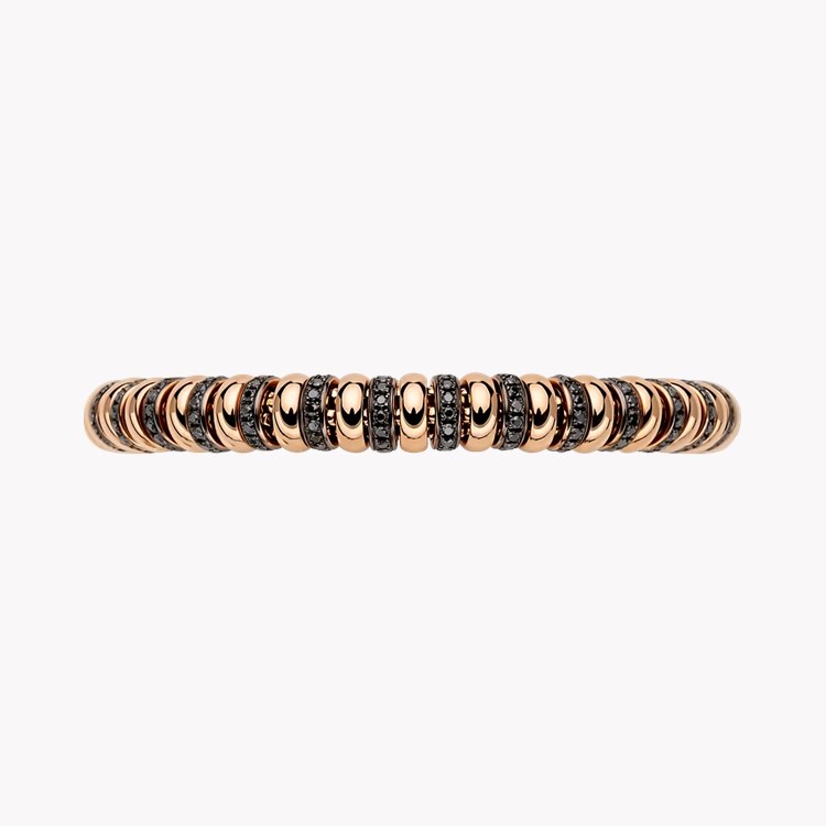 Fope Solo Flex'it 3.47ct Black Diamond Bracelet Brilliant Cut, Pave Set_3