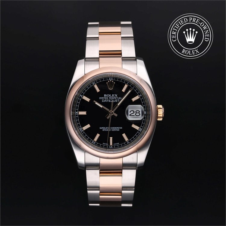Datejust 36 with a bezel and bracelet