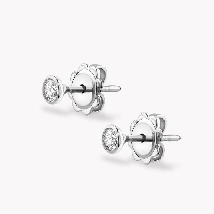 Sundance Diamond Stud Earrings Brilliant Cut, Rubover Set_2