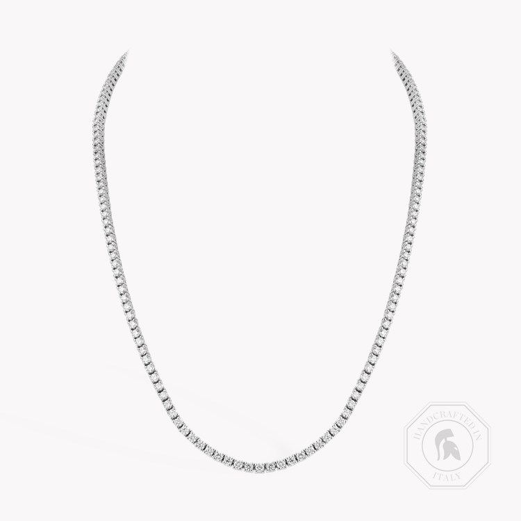 Brilliant Diamond Line Necklace Brilliant cut, Claw set_1