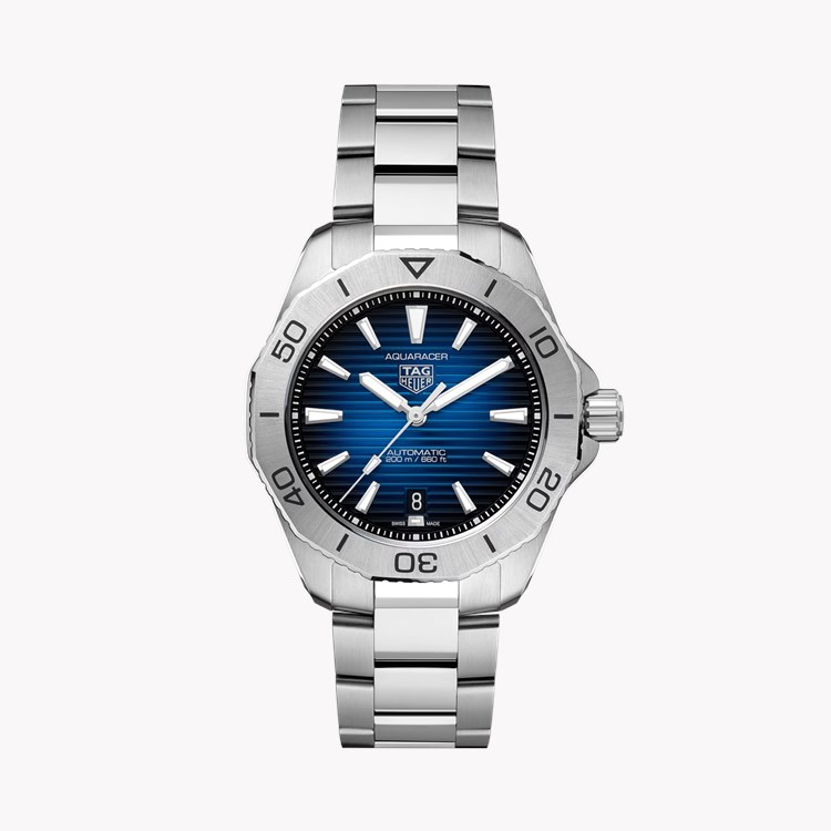 Tag Heuer Aquaracer Professional 200 40mm, Blue Dial, Baton Numerals_1