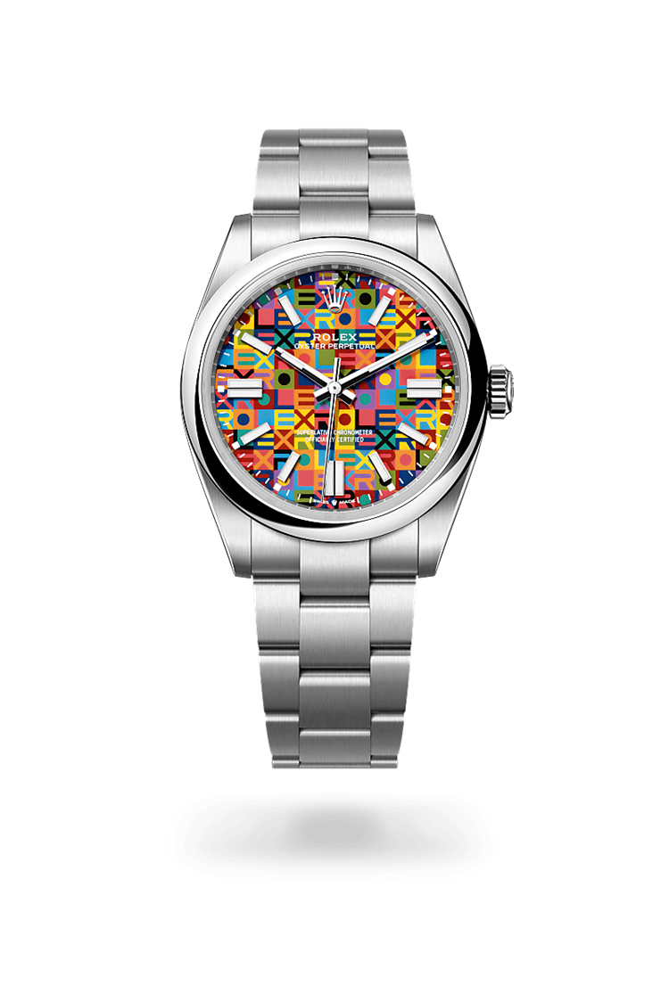 Oyster Perpetual 41, Oyster, 41 mm, Oystersteel