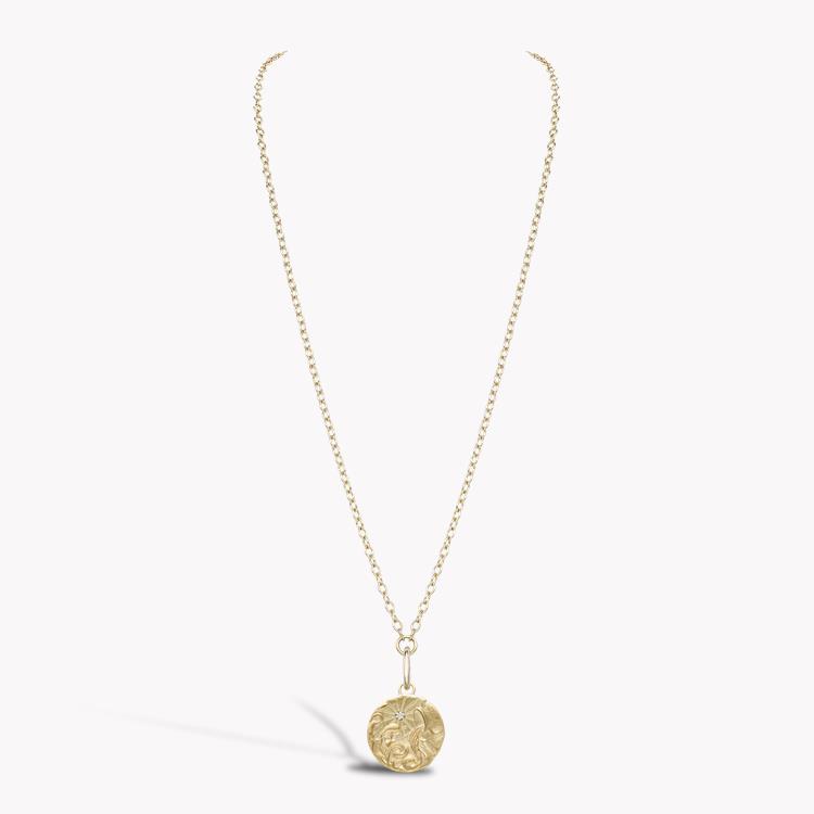 Aquarius Pendant Charm Brilliant cut, Claw set_3
