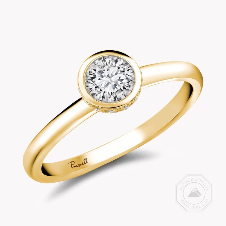 Sundance Diamond Ring Brilliant Cut, Rubover Set_1