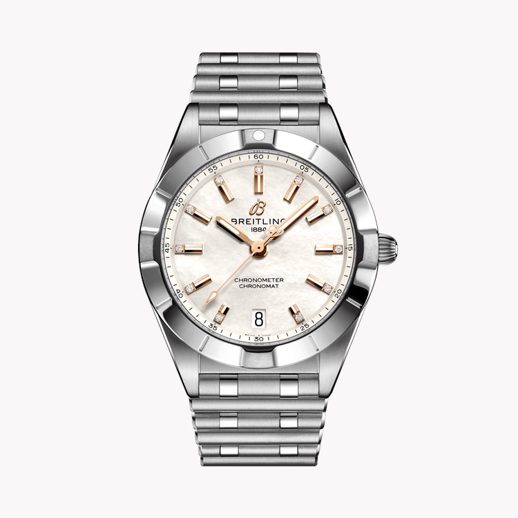 Breitling Chronomat 32 32mm, Mother of Pearl Dial, Baton Numeral_1