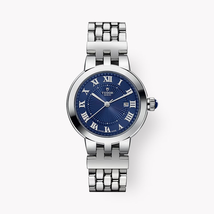 Tudor Clair De Rose 30mm, Blue Dial, Roman Numerals_1