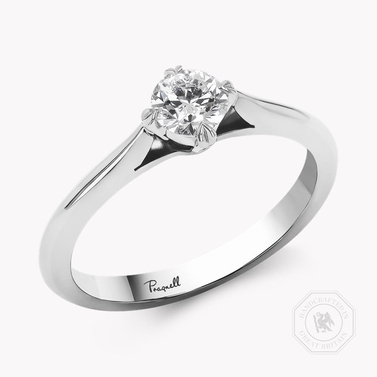 Windsor 0.30ct Brilliant Cut Diamond Solitaire Ring   in Platinum