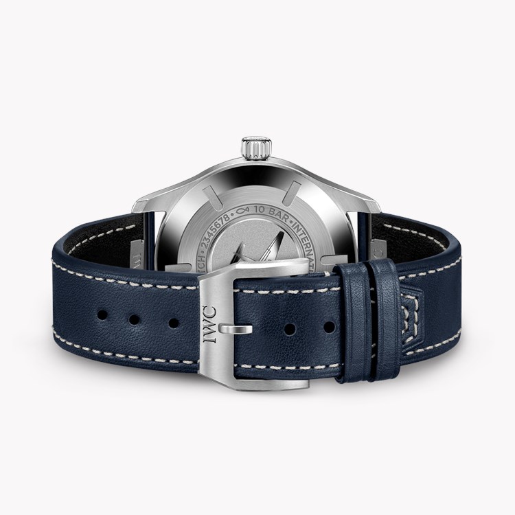 IWC Pilot's Mark XX 40mm, Blue Dial, Arabic Numerals_4