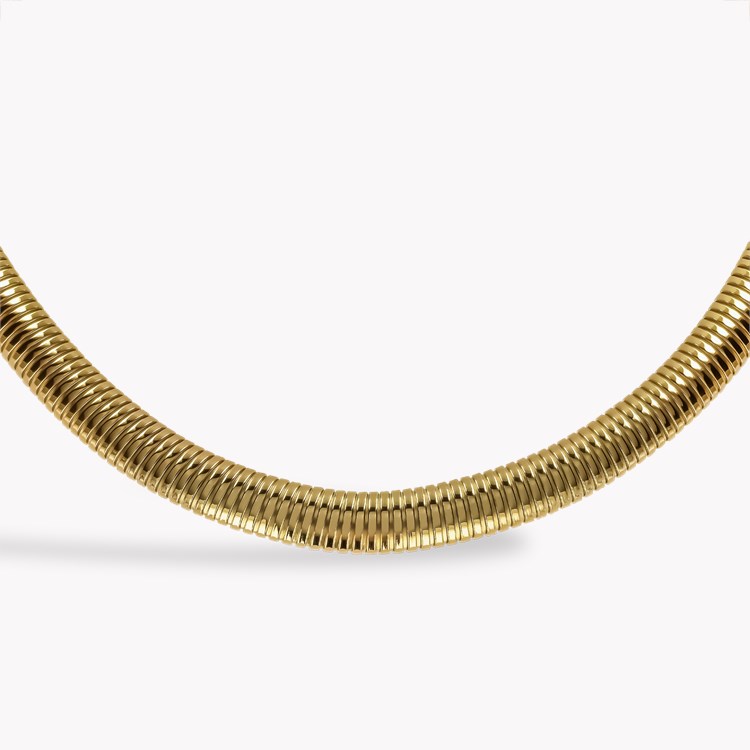 Fine Lines Half Round Shape Collar _2
