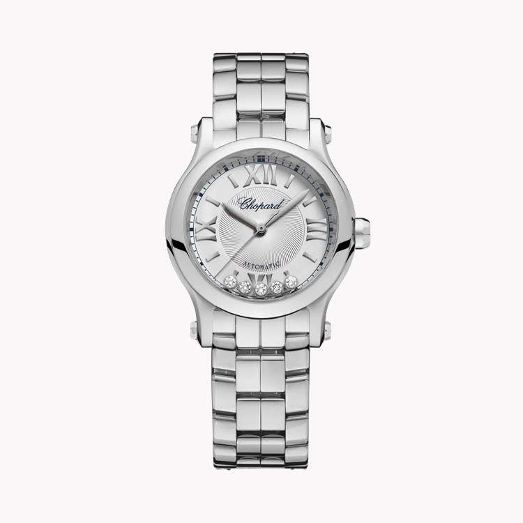 Chopard Happy Sport 30mm, Silver Dial, Roman and Baton Numerals_1