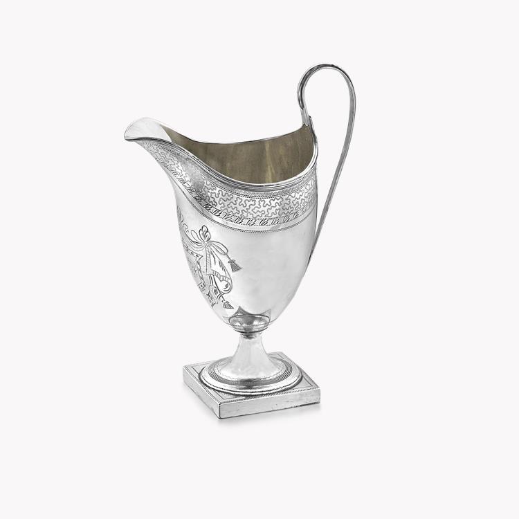 Silver George III Cream Jug Hallmarked London_1