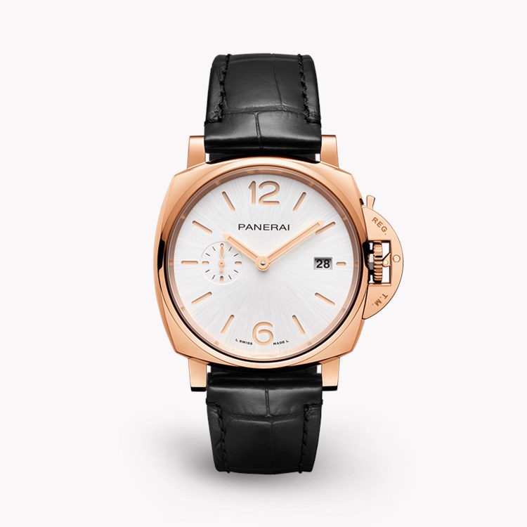 Panerai Luminor Due Goldtech™ 42mm, White Dial, Arabic/Baton Numerals_1